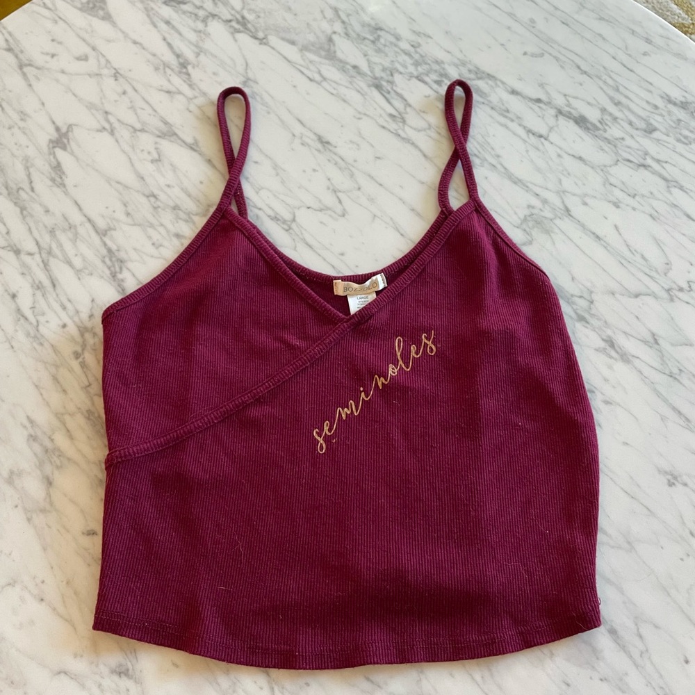 FSU Florida State University Seminoles cute cami tank top